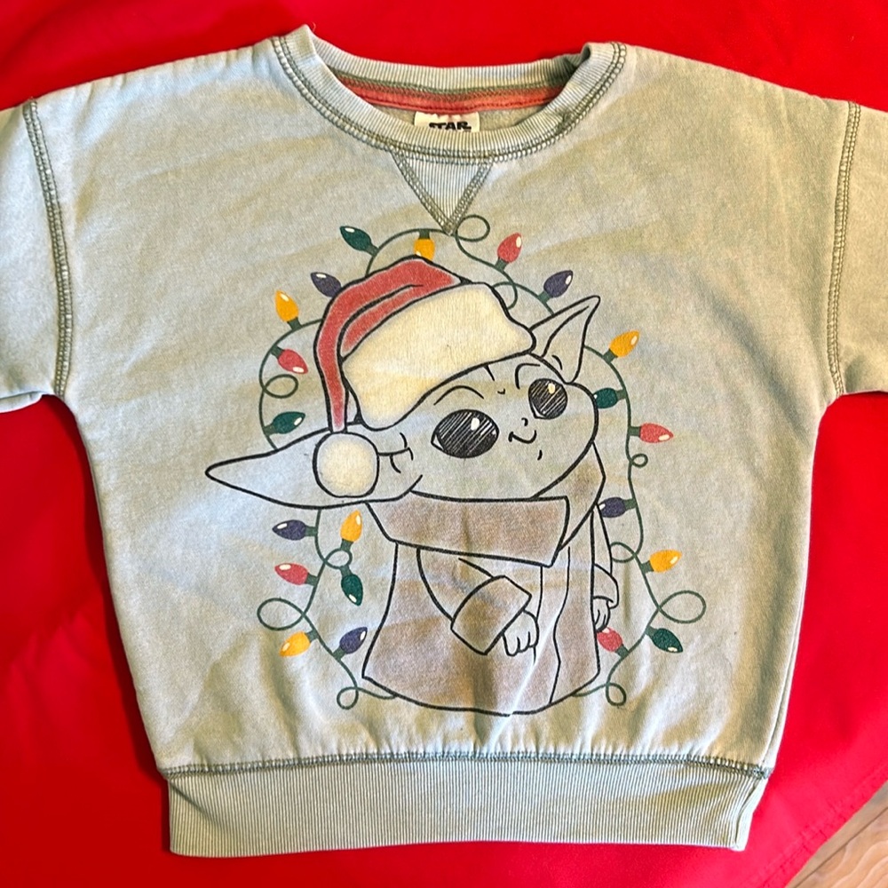 Grogu! Star Wars kids Christmas Sweater